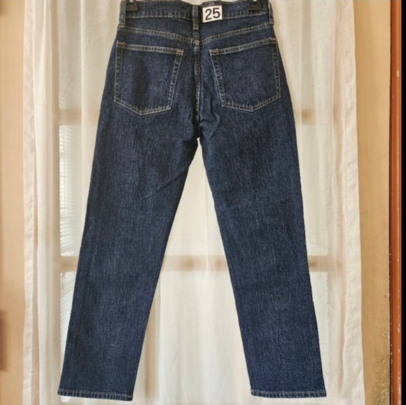 📌30 NWT GAP CHEEKY STRAIGHT HIGH RISE WOMEN'S PETITE SIZE 25|0 - Picture 2 of 9